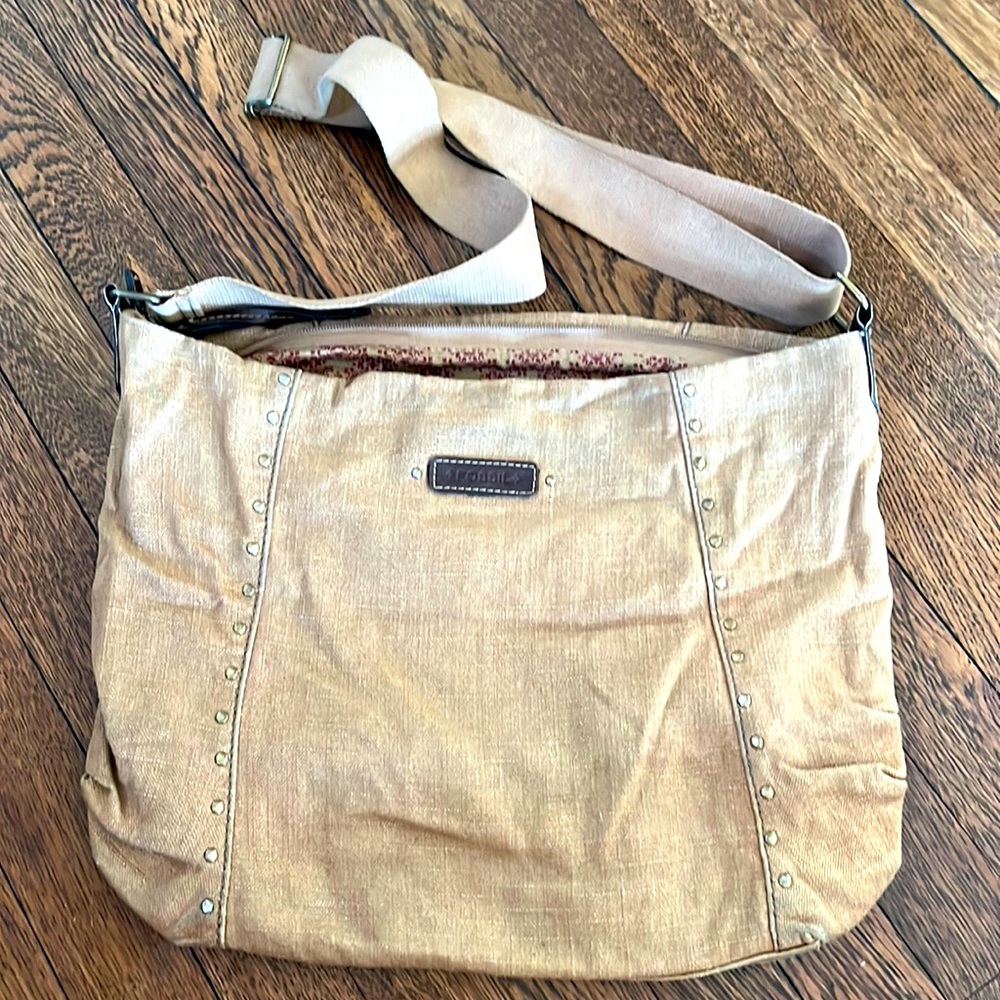 Fossil canvas bag